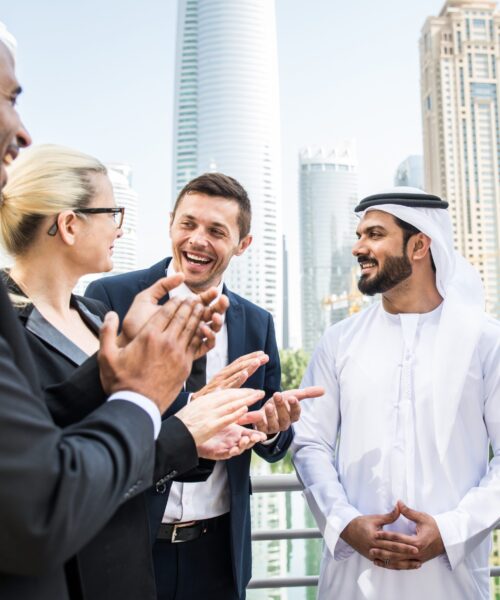 Business team in Dubai